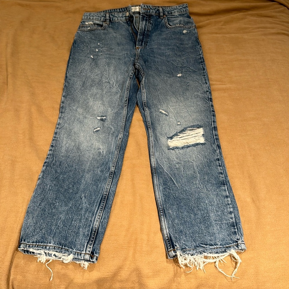 Free people wide leg jean